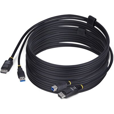 Antec Startech.com Cavo Kvm Displayport E Usb 5gbps Da 3m, Cavo Combinato Dp 1.2 4k 60hz E Usb-a 3.0 Per Switch Kvm Antec Startech.com Cavo Kvm Displayport E Usb 5gbps Da 3m, Cavo Combinato Dp 1.2 4k 60hz E Usb-a 3.0 Per Switch Kvm