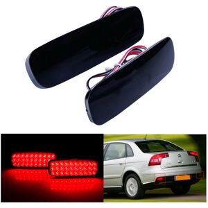 CARALL Kit 2 Fanali Posteriori A Led Nero Fume Per Peugeot 107 206 607 Expert Fiat Scudo Citroen CARALL Kit 2 Fanali Posteriori A Led Nero Fume Per Peugeot 107 206 607 Expert Fiat Scudo Citroen
