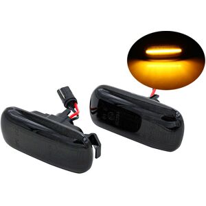 CARALL Kit Freccia Laterale A Led Side Marker Lente Nero Fume Luce Arancione Per Audi A3 S3 A4 S4 B6 B7 B8 A6 8n0949127a CARALL Kit Freccia Laterale A Led Side Marker Lente Nero Fume Luce Arancione Per Audi A3 S3 A4 S4 B6 B7 B8 A6 8n0949127a