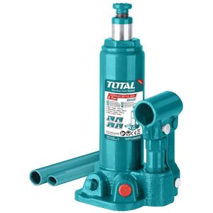 TOOLTEK Cric Sollevatore Crick Idraulico A Bottiglia 2ton Auto 345mm Total TOOLTEK Cric Sollevatore Crick Idraulico A Bottiglia 2ton Auto 345mm Total