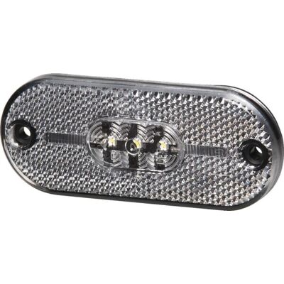 HELLA Luce Di Ingombro Led'rettangolare 24 V Traslucida Avvitata 108x10,5x44 Mm 5 Led' Valuefit -valuefit 2pg357009121 HELLA Luce Di Ingombro Led'rettangolare 24 V Traslucida Avvitata 108x10,5x44 Mm 5 Led' Valuefit -valuefit 2pg357009121