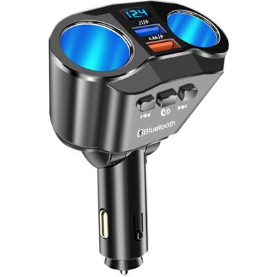 OEM Caricabatterie Da Auto Con Doppia Porta Usb, Sdoppiatore Per Presa Accendisigari Auto A 2 Vie, Dc 12-24v 4.8a, Lettore Mp3 5.0 Con Funzione Vivavoce. OEM Caricabatterie Da Auto Con Doppia Porta Usb, Sdoppiatore Per Presa Accendisigari Auto A 2 Vie, Dc 12-24v 4.8a, Lettore Mp3 5.0 Con Funzione Vivavoce.