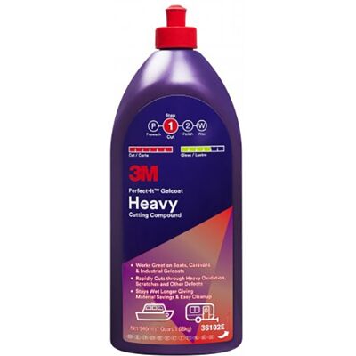 3M Perfect-It Heavy Cutting Compound 36102E - Heavy Cutting Compound 3M Perfect-It Heavy Cutting Compound 36102E - Heavy Cutting Compound