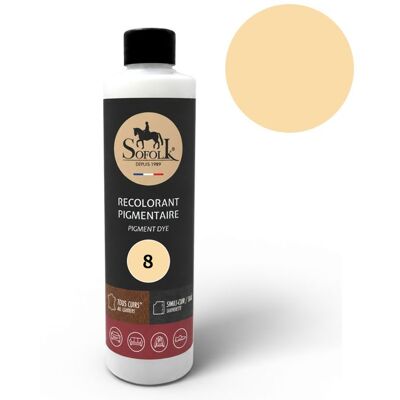 Sofolk - 8-beige clair - Beige - 250ml - Vernice per cuoio Sofolk - 8-beige clair - Beige - 250ml - Vernice per cuoio