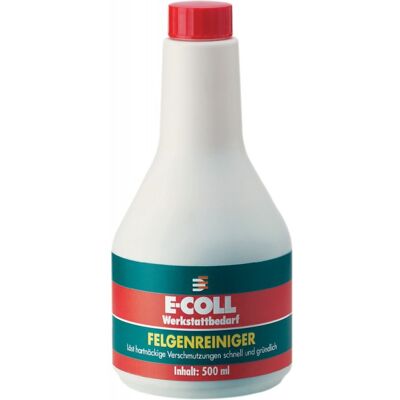 E-coll - Pulitore Cerchi - Polvere dei freni & Residui di olio - Metallo leggero & Acciaio E-coll - Pulitore Cerchi - Polvere dei freni & Residui di olio - Metallo leggero & Acciaio