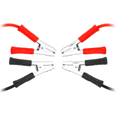 Cavi di avviamento Rebel - 600A, 4m, Rosso/Nero Cavi di avviamento Rebel - 600A, 4m, Rosso/Nero