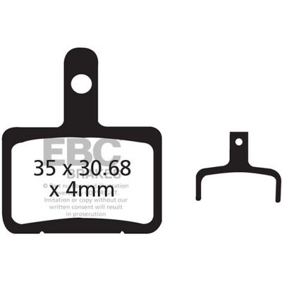 Shimano Deore M515/M525 - Pastiglie freno organiche rosse - Disco e pastiglie Shimano Deore M515/M525 - Pastiglie freno organiche rosse - Disco e pastiglie