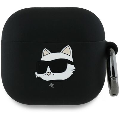 Custodia in silicone Karl Lagerfeld KLA4RUNCHK AirPods 4 - Custodia per auricolari Custodia in silicone Karl Lagerfeld KLA4RUNCHK AirPods 4 - Custodia per auricolari