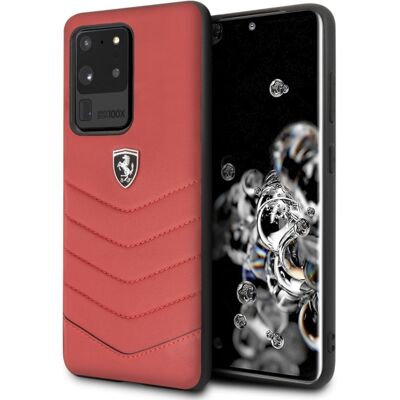 Custodia rigida Acer Ferrari S20 Ultra - Pelle, Rosso, Heritage Custodia rigida Acer Ferrari S20 Ultra - Pelle, Rosso, Heritage