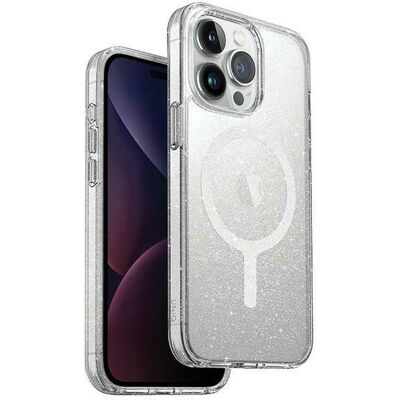 Custodia per iPhone 15 Pro Max Uniq - Trasparente/Tinsel Lucent - Smartphone Custodia per iPhone 15 Pro Max Uniq - Trasparente/Tinsel Lucent - Smartphone