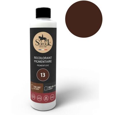 Sofolk 13-marrone - Kit di tinta pelle - 125ml Sofolk 13-marrone - Kit di tinta pelle - 125ml