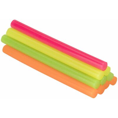 SALKI Barre Di Colla Decorazione E Hobbistica Ø8x120mm Fluoro Mix Colori Blister 20 Unità. 20430106 SALKI Barre Di Colla Decorazione E Hobbistica Ø8x120mm Fluoro Mix Colori Blister 20 Unità. 20430106