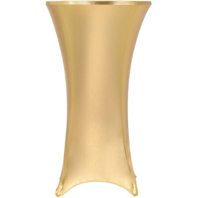 vidaXL 2x Rivestimenti da tavolo elasticizzati oro - Feste vidaXL 2x Rivestimenti da tavolo elasticizzati oro - Feste