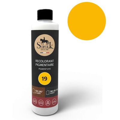 Sofolk - 19-jaune - Giallo - 250ml - Leather Paint Sofolk - 19-jaune - Giallo - 250ml - Leather Paint
