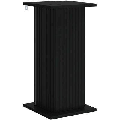 VIDAXL Supporto Per Piante Nero 30,5 X 30 X 60,5 Cm VIDAXL Supporto Per Piante Nero 30,5 X 30 X 60,5 Cm