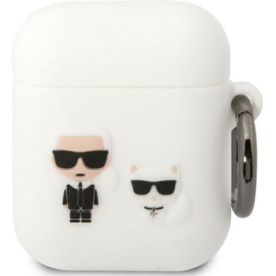 Custodia in Silicone Karl Lagerfeld Choupette - Cover per Airpods Custodia in Silicone Karl Lagerfeld Choupette - Cover per Airpods