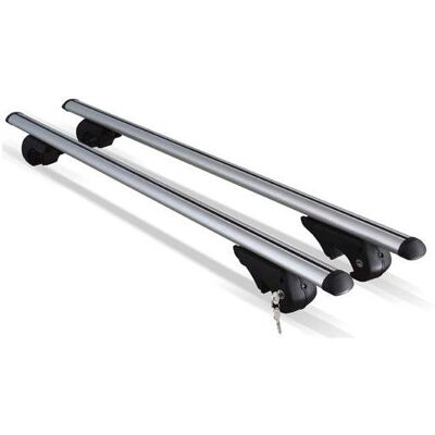 MENABO Barre Portatutto Brio - Hyundai I30 (fd) Wagon 2007-2010 - Alluminio Grigio - 1200 Mm MENABO Barre Portatutto Brio - Hyundai I30 (fd) Wagon 2007-2010 - Alluminio Grigio - 1200 Mm