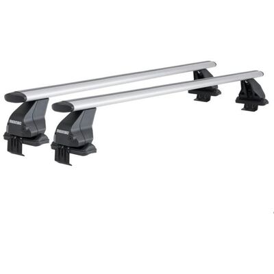 MENABO Omega Plus Barre Da Tetto In Alluminio Per Lancia Delta Iii, 5 Porte, 2011-2015 MENABO Omega Plus Barre Da Tetto In Alluminio Per Lancia Delta Iii, 5 Porte, 2011-2015