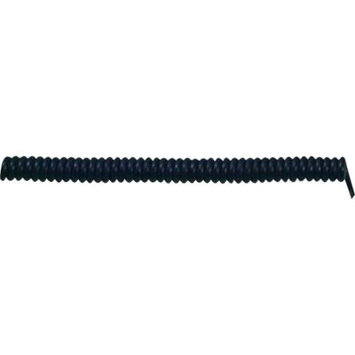 Cavo spiralato Lapp 73222345 - Guaina in PVC - 3 x 1.5mm - Nero - 1.5m Cavo spiralato Lapp 73222345 - Guaina in PVC - 3 x 1.5mm - Nero - 1.5m