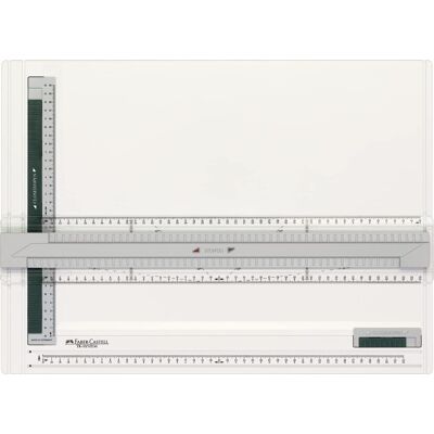 Faber-Castell 171273 – Tavola da disegno in plastica resistente con guide Faber-Castell 171273 – Tavola da disegno in plastica resistente con guide