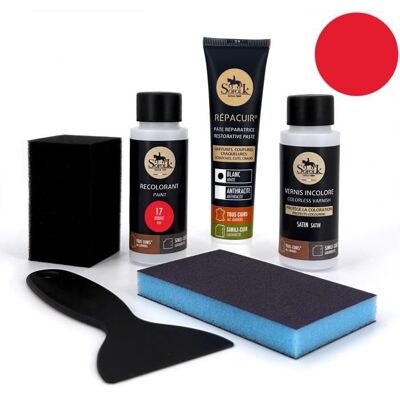 OEM Kit Di Ristrutturazione Pelle (17-rosso) - Sofolk - Per Volante, Sedia Auto, Sedia, Rivestimenti, Scarpe OEM Kit Di Ristrutturazione Pelle (17-rosso) - Sofolk - Per Volante, Sedia Auto, Sedia, Rivestimenti, Scarpe
