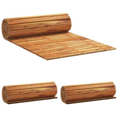 VIDAXL Sentiero Del Giardino 3 Pz Naturale 200 X 50 Cm VIDAXL Sentiero Del Giardino 3 Pz Naturale 200 X 50 Cm