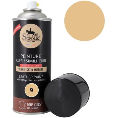 Sofolk 9-beige - 400ml - Vernice spray pelle Sofolk 9-beige - 400ml - Vernice spray pelle
