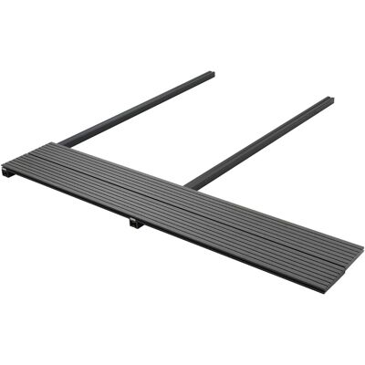 VIDAXL Pavimento Da Deck 60 Pz Grigio Wpc VIDAXL Pavimento Da Deck 60 Pz Grigio Wpc
