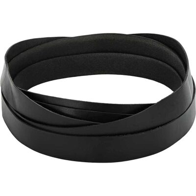 VIDAXL Cinturino In Pelle 1 Nero 500 X 3,5 Cm Pelle VIDAXL Cinturino In Pelle 1 Nero 500 X 3,5 Cm Pelle
