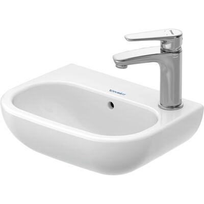 Lavabo Duravit D-Code - Bianco, 1 lavabo, Installazione a parete, 36x27cm Lavabo Duravit D-Code - Bianco, 1 lavabo, Installazione a parete, 36x27cm