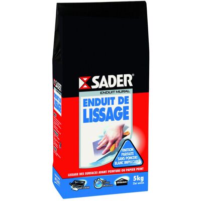 SADER Enduit De Lissage Poudre1kg - SADER Enduit De Lissage Poudre1kg -