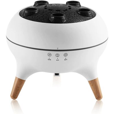COOCHEER Grande Diffusore Di Fumo A Forma Di Fiamma Colorata Per Casa E Ufficio: Strumento Per Aromaterapia Con Anello Di Fumo A Forma Di Medusa E Getti Multipli. COOCHEER Grande Diffusore Di Fumo A Forma Di Fiamma Colorata Per Casa E Ufficio: Strumento Per Aromaterapia Con Anello Di Fumo A Forma Di Medusa E Getti Multipli.