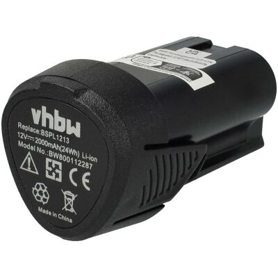 VHBW - Batteria Compatibile Con Hendi Coltello Per Kebab (2000 Mah, Li-ion, 12 V) VHBW - Batteria Compatibile Con Hendi Coltello Per Kebab (2000 Mah, Li-ion, 12 V)