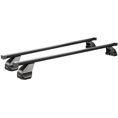 MENABO Barre Portatutto Omega - Mercedes A (w169), 5 Porte, Modello 2008-2012 - Acciaio Nero - 1120 Mm MENABO Barre Portatutto Omega - Mercedes A (w169), 5 Porte, Modello 2008-2012 - Acciaio Nero - 1120 Mm