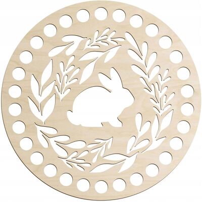 OEM Base In Compensato Di Legno, Fondo Del Cestino Pasquale Circolare Di 15 Cm, Fondo All'uncinetto OEM Base In Compensato Di Legno, Fondo Del Cestino Pasquale Circolare Di 15 Cm, Fondo All'uncinetto