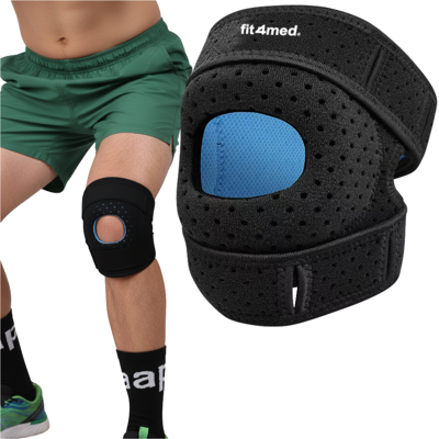 FIT4MED - KNÆSTØTTE - Universale - Schiena aperta - Stabilizzatore del ginocchio FIT4MED - KNÆSTØTTE - Universale - Schiena aperta - Stabilizzatore del ginocchio