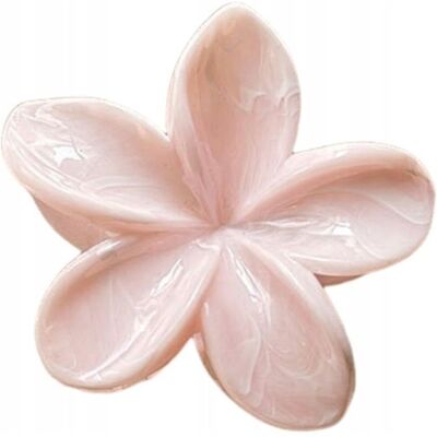 OEM Fermaglio Per Capelli Ecarla Con Fiore Effetto Marmo, Rosa Chiaro Sp406 OEM Fermaglio Per Capelli Ecarla Con Fiore Effetto Marmo, Rosa Chiaro Sp406