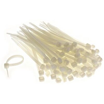 OEM Fascette Stringicavo 4,8x200 Mm - 100 Pezzi Bianche OEM Fascette Stringicavo 4,8x200 Mm - 100 Pezzi Bianche