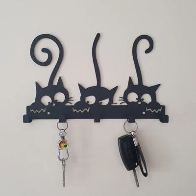 OEM Portachiavi, Organizer Per Posta E Portachiavi C-creative Nero A 5 Ganci. OEM Portachiavi, Organizer Per Posta E Portachiavi C-creative Nero A 5 Ganci.