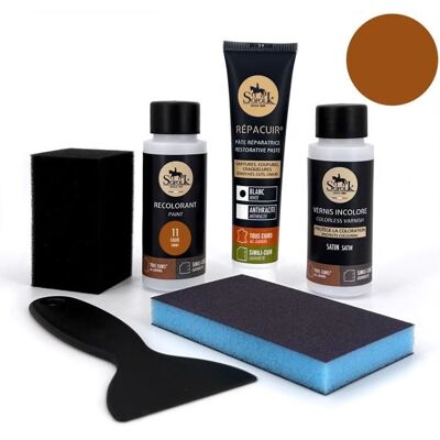 OEM Kit Di Ristrutturazione Pelle (11-fauve) - Sofolk - Per Volante, Sedia Auto, Sedia, Selleria, Scarpe OEM Kit Di Ristrutturazione Pelle (11-fauve) - Sofolk - Per Volante, Sedia Auto, Sedia, Selleria, Scarpe