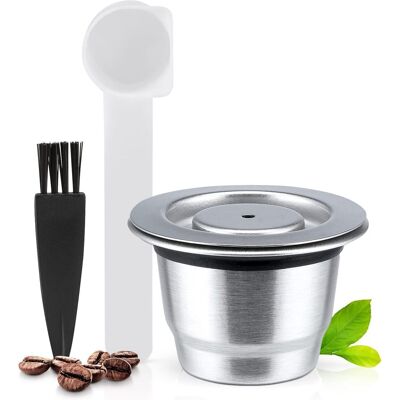 OEM Capsule Riutilizzabili In Acciaio Inox, Ricaricabili E Compatibili Con Le Macchine Nespresso. OEM Capsule Riutilizzabili In Acciaio Inox, Ricaricabili E Compatibili Con Le Macchine Nespresso.