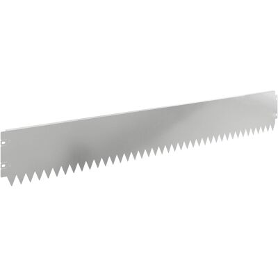 VIDAXL Bordura Per Prato 20 Pz 103 X 15 Cm Acciaio Argento VIDAXL Bordura Per Prato 20 Pz 103 X 15 Cm Acciaio Argento