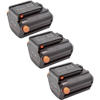 VHBW 3x Batteria Compatibile Con Gardena Tcs Li-18/20 (8866-20), Powermax Li-18/32 5039-20 Rasaerba Cesoie Tagliasiepi 2000mah 18v Li-ion VHBW 3x Batteria Compatibile Con Gardena Tcs Li-18/20 (8866-20), Powermax Li-18/32 5039-20 Rasaerba Cesoie Tagliasiepi 2000mah 18v Li-ion