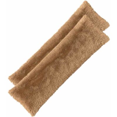 VIDAXL Cuscino 2 Pz Heerlen Tortora 40 X 145 Cm Fleece Pv VIDAXL Cuscino 2 Pz Heerlen Tortora 40 X 145 Cm Fleece Pv