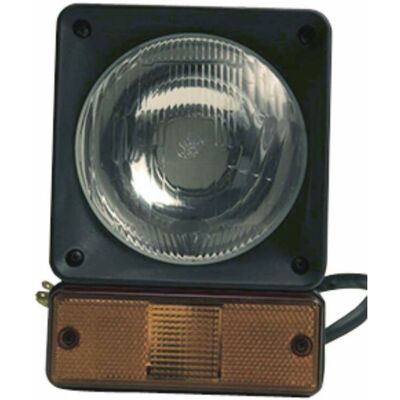 AMA Proiettore 155x212mm Verticale Con Indicatore Di Direzione Adattabile Jcb, Volvo E Cat AMA Proiettore 155x212mm Verticale Con Indicatore Di Direzione Adattabile Jcb, Volvo E Cat