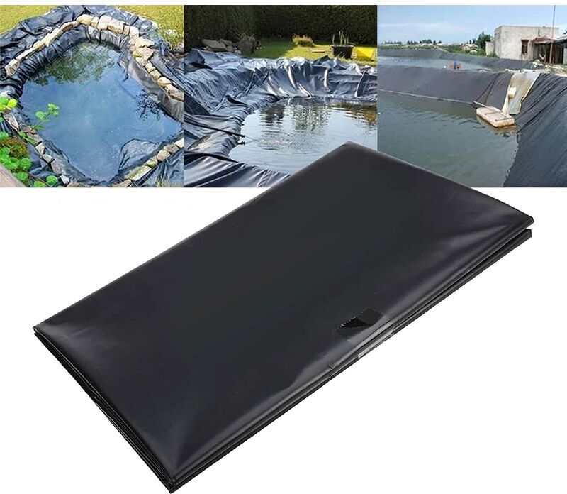 KINGSO Liner per Pond Stream Garden Landscaping hdpe 1.5x1.5m Hasaki