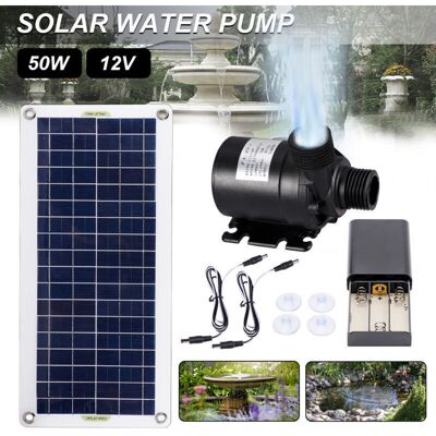 OEM Pompa Solare Brushless Ultra Silenziosa Da 800 L/h Per Fontana Decorativa Da Giardino - Altro OEM Pompa Solare Brushless Ultra Silenziosa Da 800 L/h Per Fontana Decorativa Da Giardino - Altro