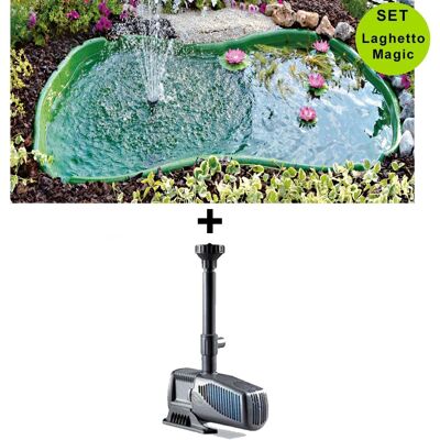 OEM Set Risparmio Laghetto Per Giardino Bolsena Da 610 Lt + Pompa Syncra Pond 2.5 Laghetto Magic OEM Set Risparmio Laghetto Per Giardino Bolsena Da 610 Lt + Pompa Syncra Pond 2.5 Laghetto Magic