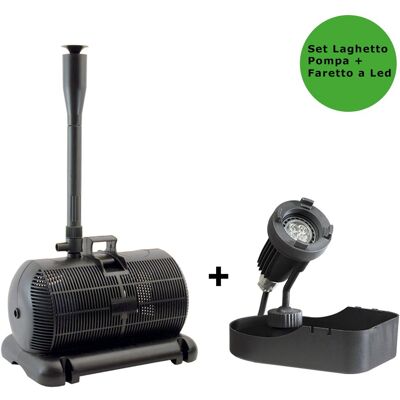 SICCE Multipack Pompa Per Laghetto Aqua 3 1450 Litri/h + Faretto Halley A Led Sommergibile SICCE Multipack Pompa Per Laghetto Aqua 3 1450 Litri/h + Faretto Halley A Led Sommergibile