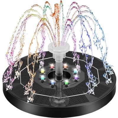 OEM Fontana Solare Galleggiante Da 3w, Fontana Solare Da Giardino Per Esterni Con 7 Ugelli, Adatta Per Vasche Per Uccelli, Laghetti, Piscine, Decorazione Da Giardino -crezuo OEM Fontana Solare Galleggiante Da 3w, Fontana Solare Da Giardino Per Esterni Con 7 Ugelli, Adatta Per Vasche Per Uccelli, Laghetti, Piscine, Decorazione Da Giardino -crezuo